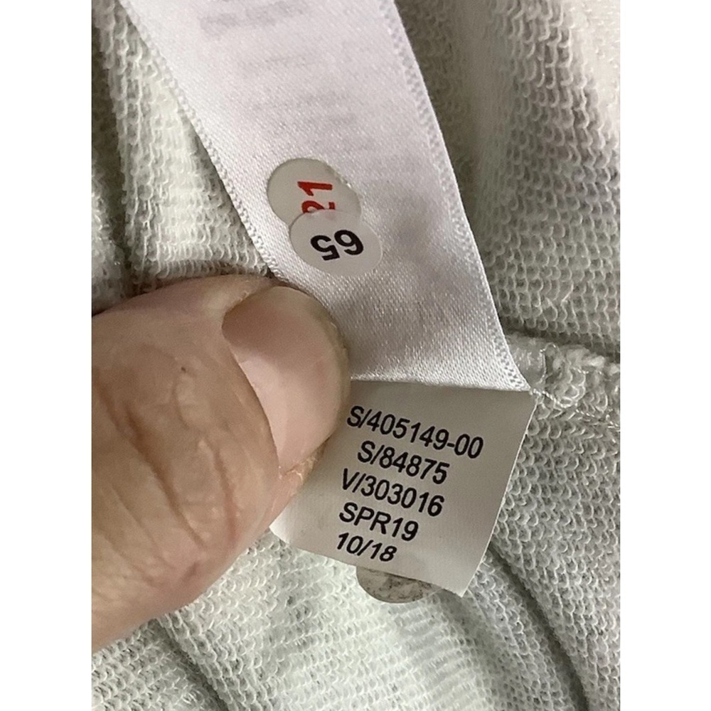 Athleta Sz S Vista Wrap Hooded Athletic Workout Open Face Cardigan Gray - Picture 8 of 8